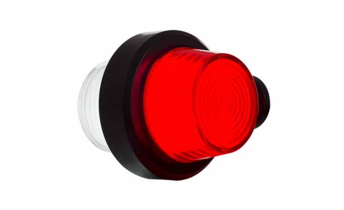 Feu suspendu rouge/blanc à neon horpol LD 2606