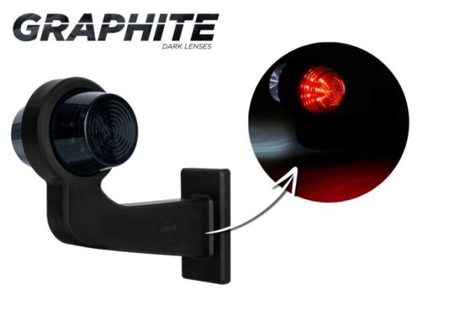 Feu corne rouge/blanc dark LD2587