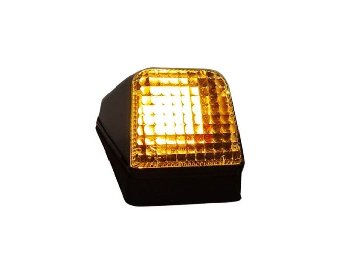 Feu de toit orange à ampoule