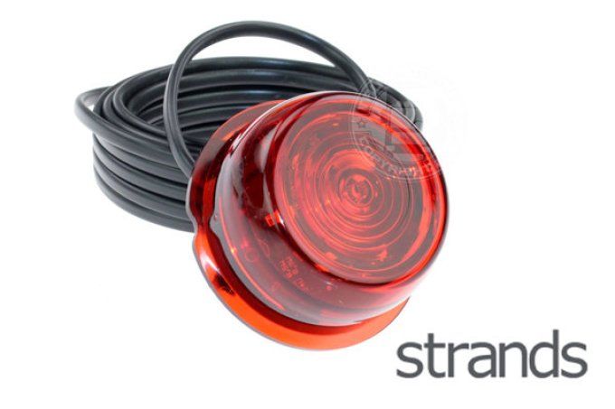 Module Led Vicking Strands rouge cable 50cm