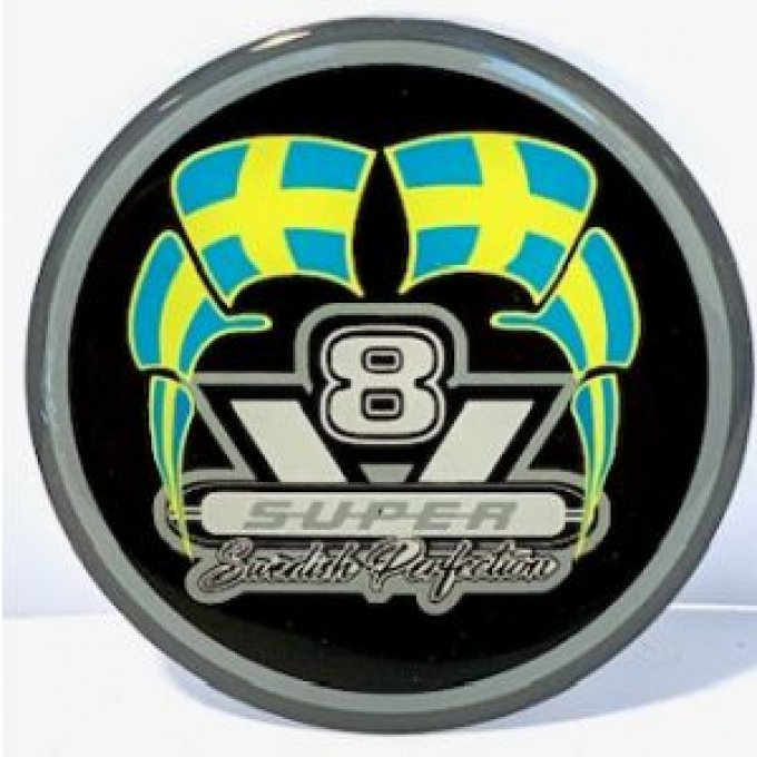 Autocollant 3D V8 SUPER