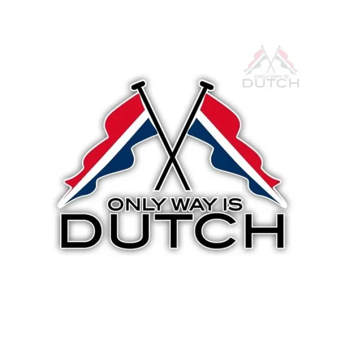 Autocollant Only way is dutch