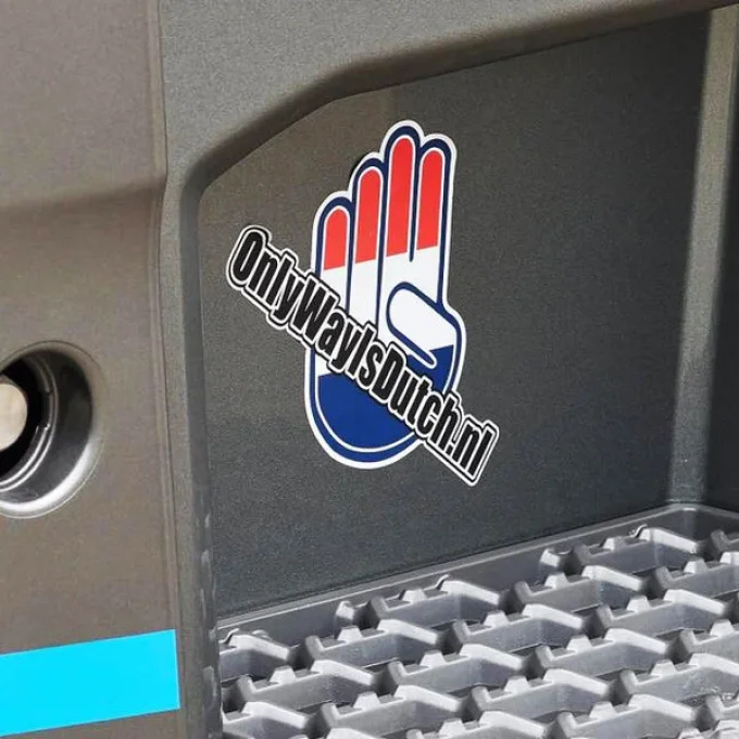 Autocollant only way is dutch