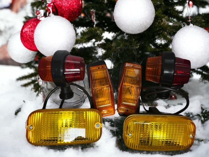 Pack feu orange et rouge