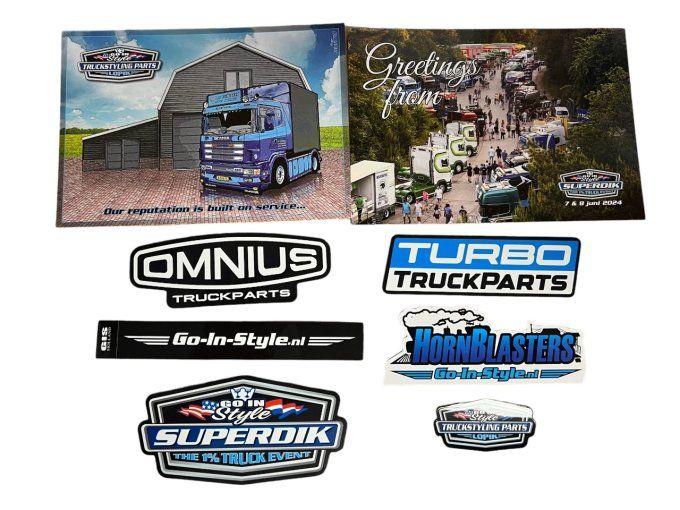 Set autocollant go in style