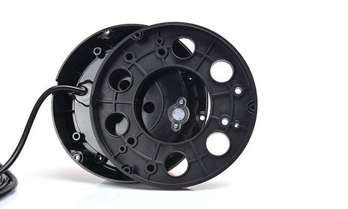 Gyrophare à led cristal éclairage orange 1 fonction