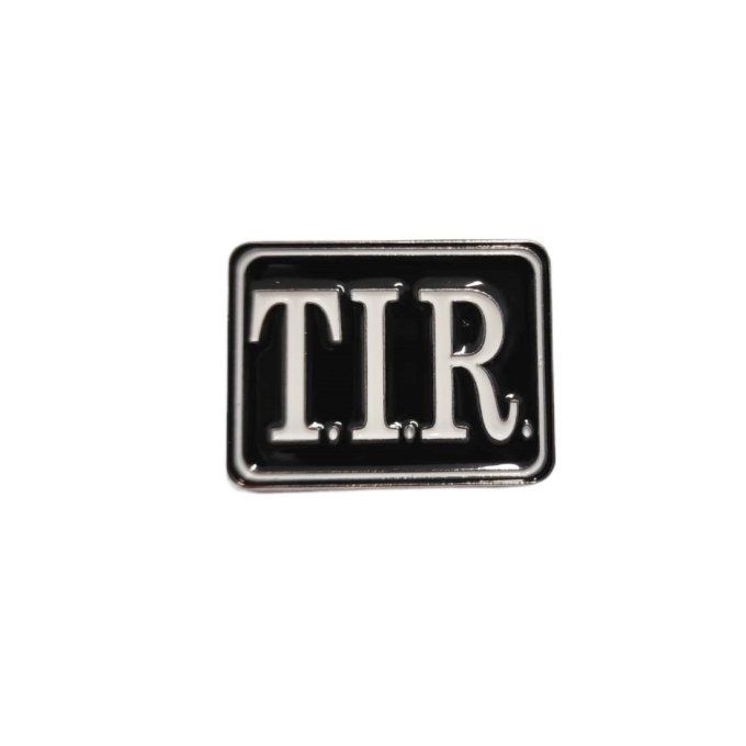 Pins TIR noir et blanc