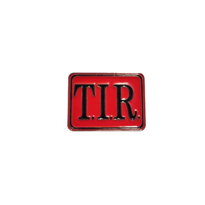 Pins TIR rouge et noir