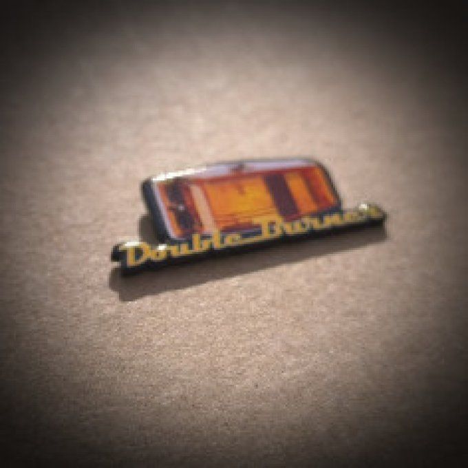 Pins double ampoule orange