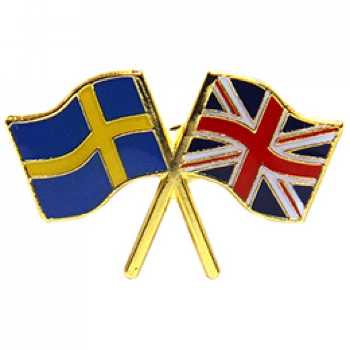 PINS SUEDE/ANGLETERRE