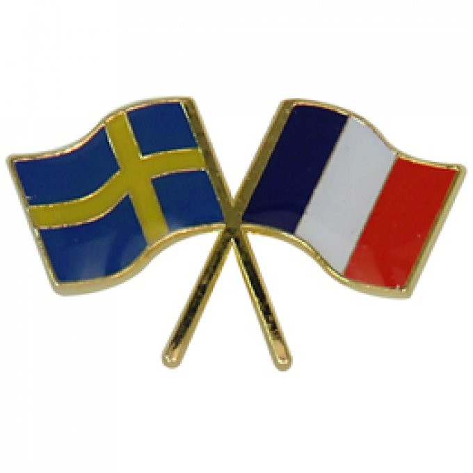 PINS SUEDE/FRANCE