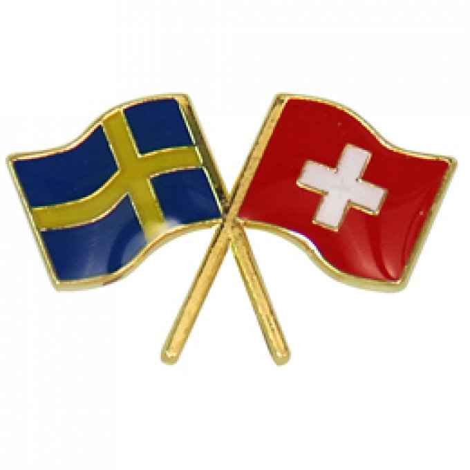 PINS SUEDE/SUISSE