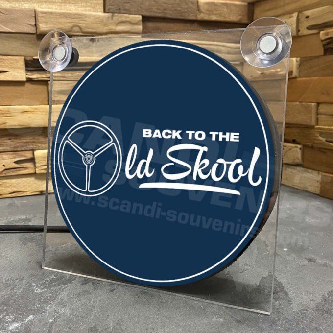 plaque lumineuse back to the oldskool 24V