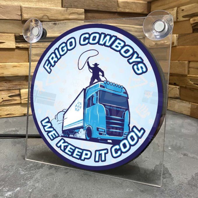 plaque lumineuse frigo cowboy 24V