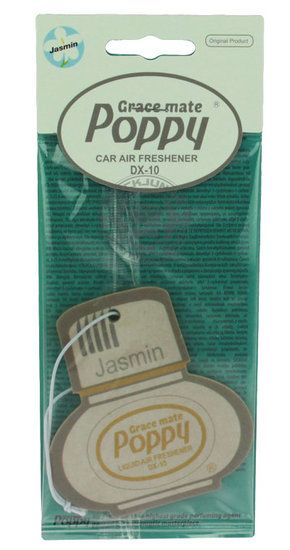 Poppy désodorisant Jasmin original (Blanc) - Tout pour votre voiture et  camion Delrue