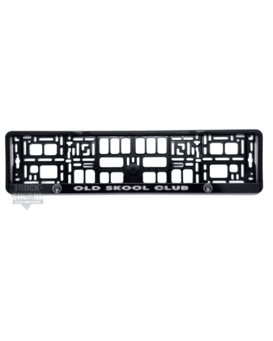 Support de plaque oldskool club 52x11cm