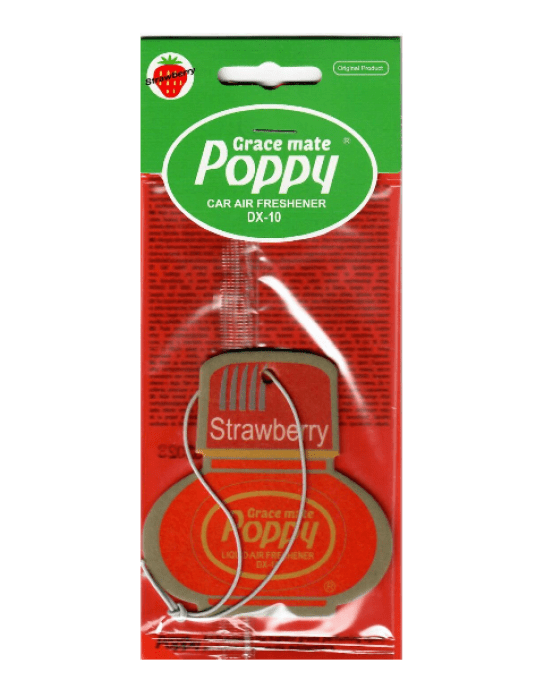 Désodorisant poppy fraise
