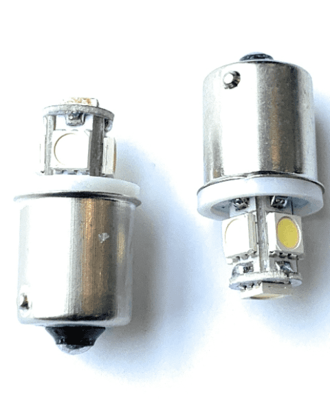 Ampoule BA15s 5 led 12-32 volt blanc