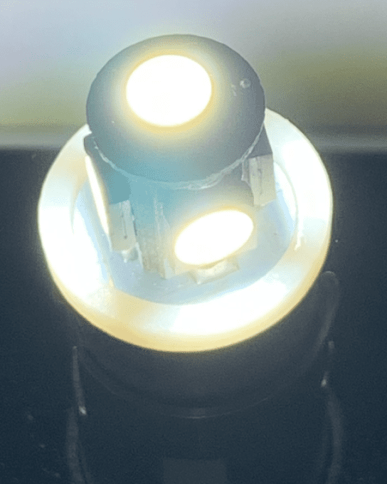 Ampoule BA15s 5 led 12-32 volt blanc