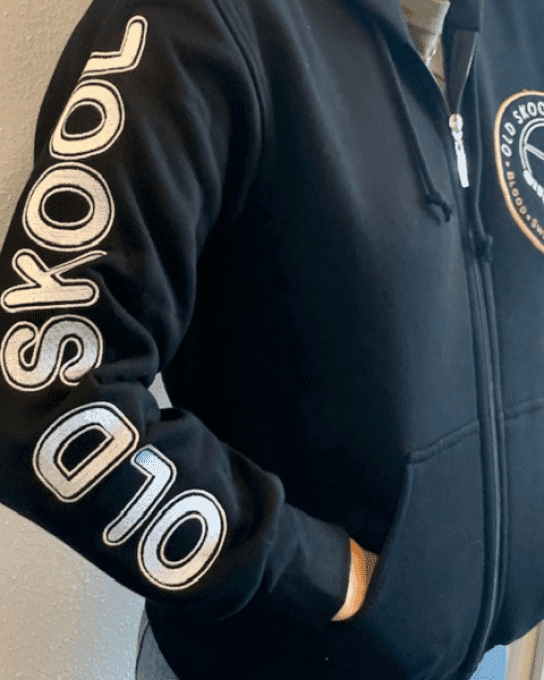 Gilet à capuche old skool club taille XXXL