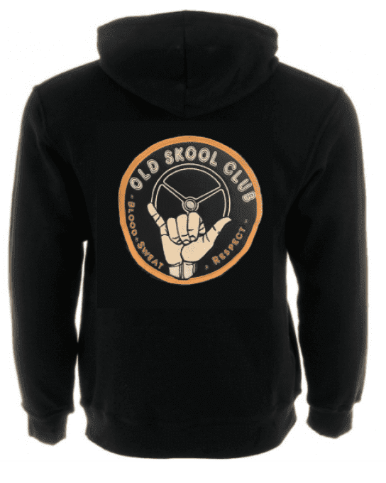 Gilet à capuche old skool club taille XXXL