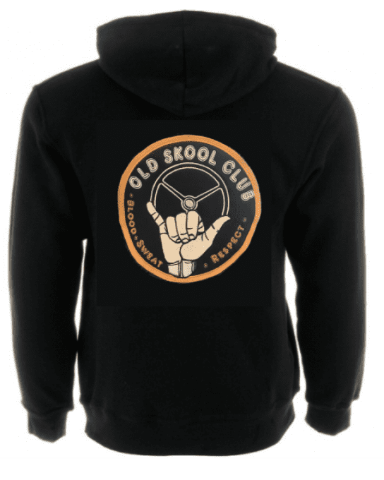 Gilet à capuche old skool club taille L