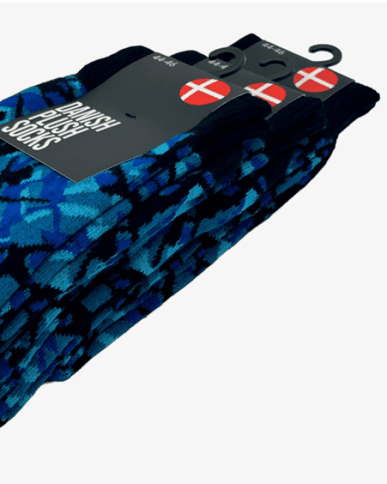 Chaussette danois bleu taille 37/39