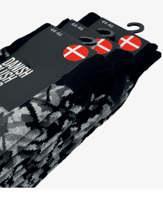 Chaussette danois gris taille 34-36