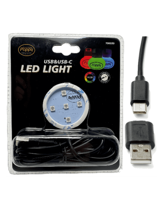 Support multicouleur RGB USB-USB-C