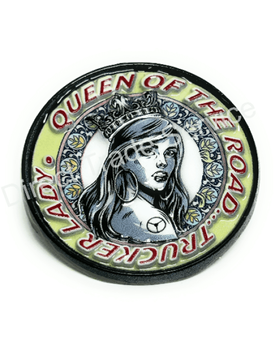 Pins queen of the road