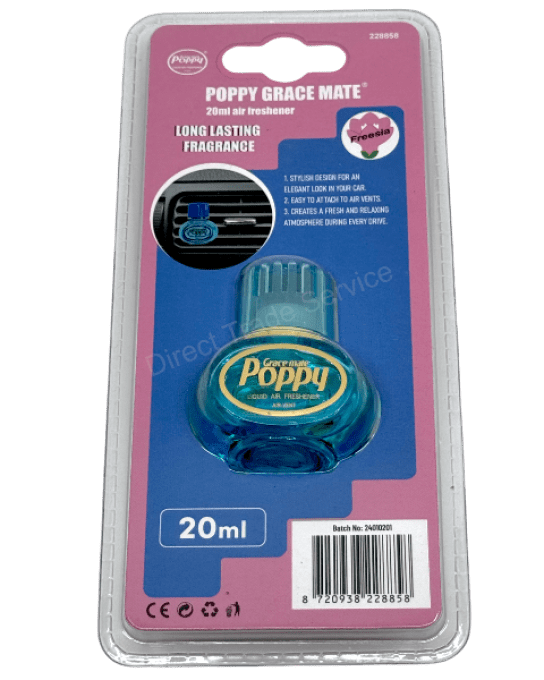 Poppy Grace Mate 20ML liquid airfreshener Freesia
