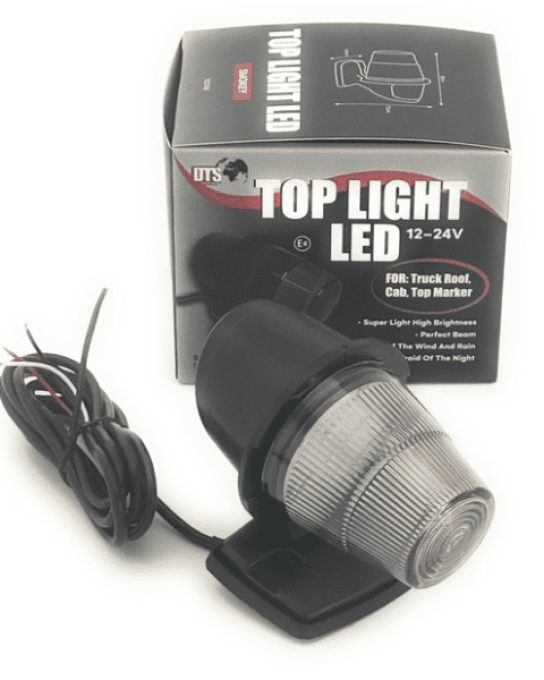 Feu de toit F a led dual couleur fume orange/blanc 