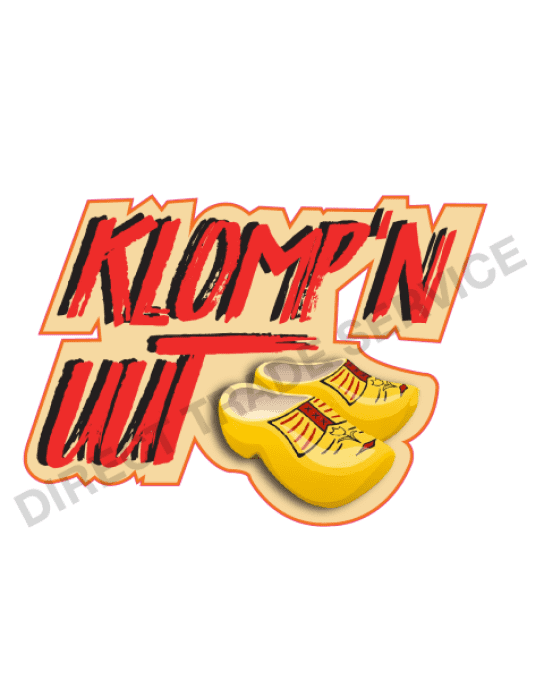 Autocollant KLOMP'N UUT