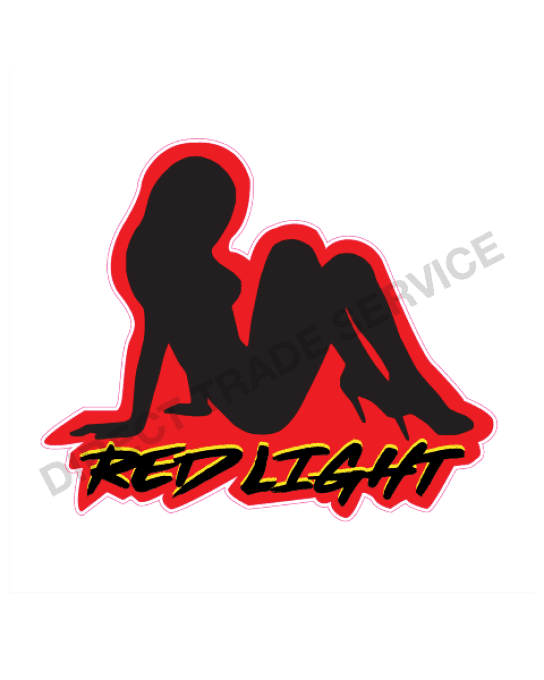 autocollant REDLIGHT