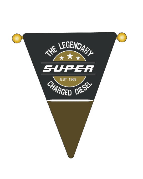 autocollant fanion the legendary