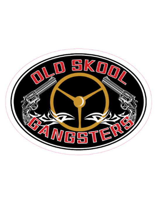 Autocollant old skool gansters