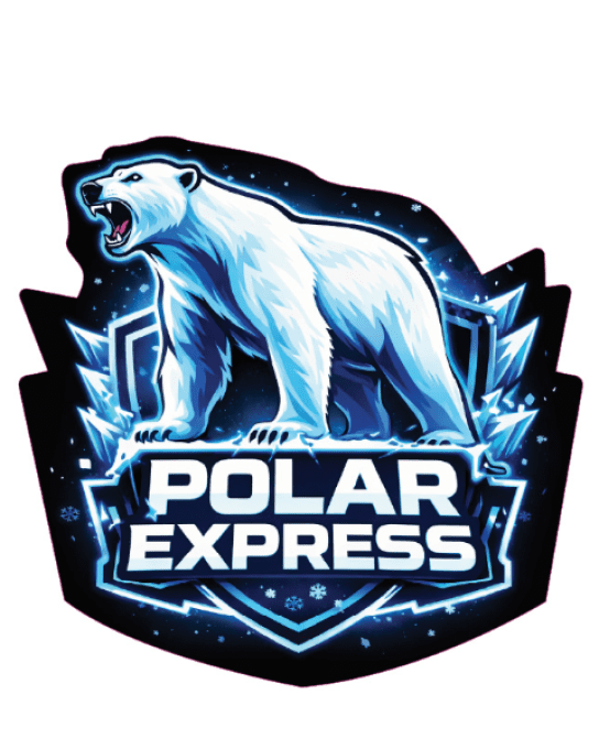 Autocollant polar express 