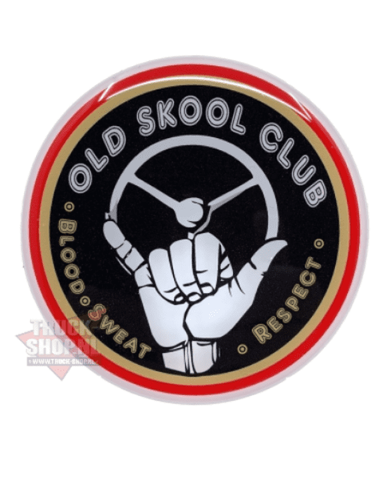 Autocollant 3D Oldskool club
