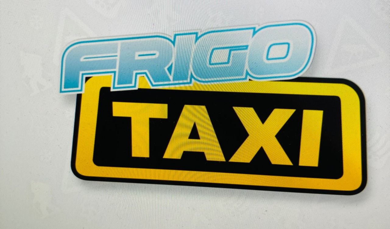 Autocollant Frigo taxi - Trucketvanshop