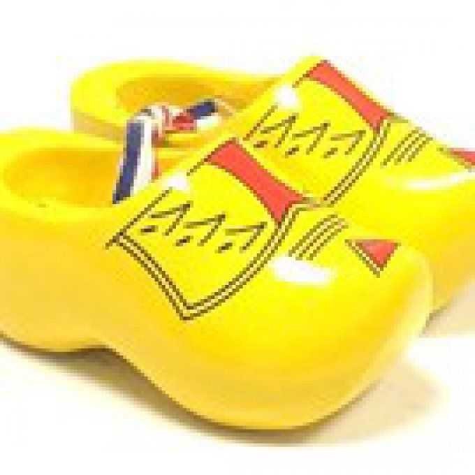 sabot souvenir jaune 14cm