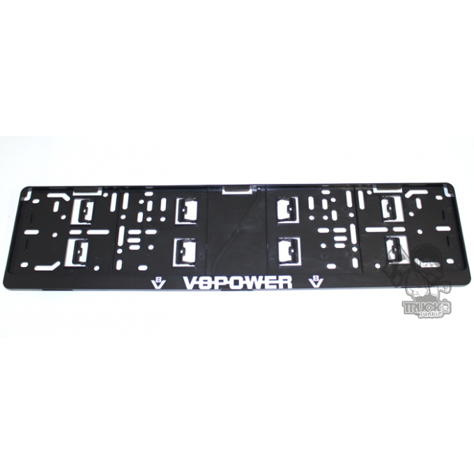 SUPPORT DE PLAQUE V8