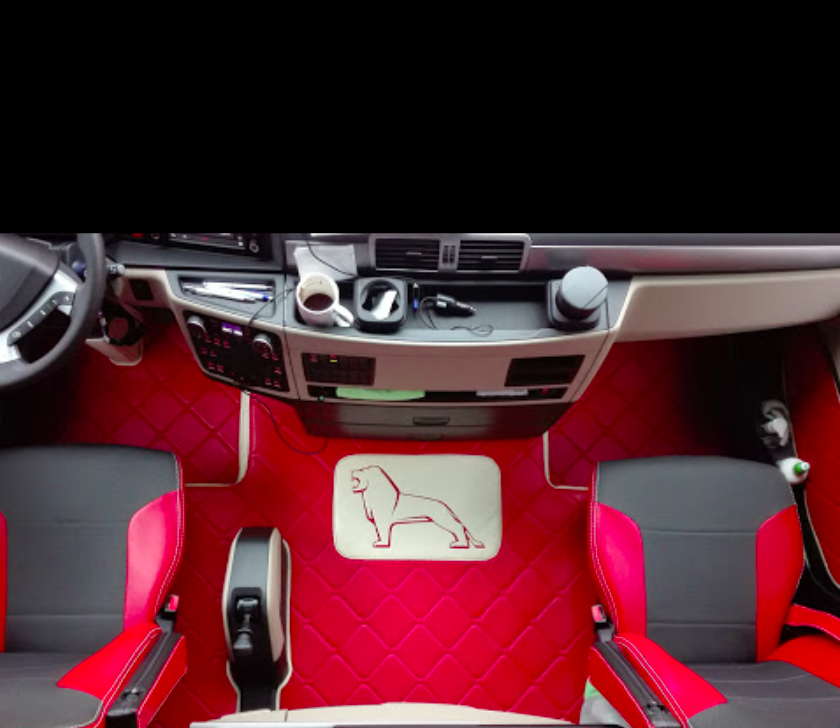 Tapis et capot moteur couvre bas sièges panneaux porte  adaptable TGX TGS gamme exclusive   -