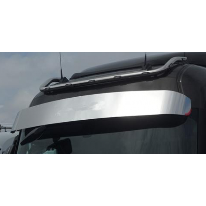 Visière en inox pour range T