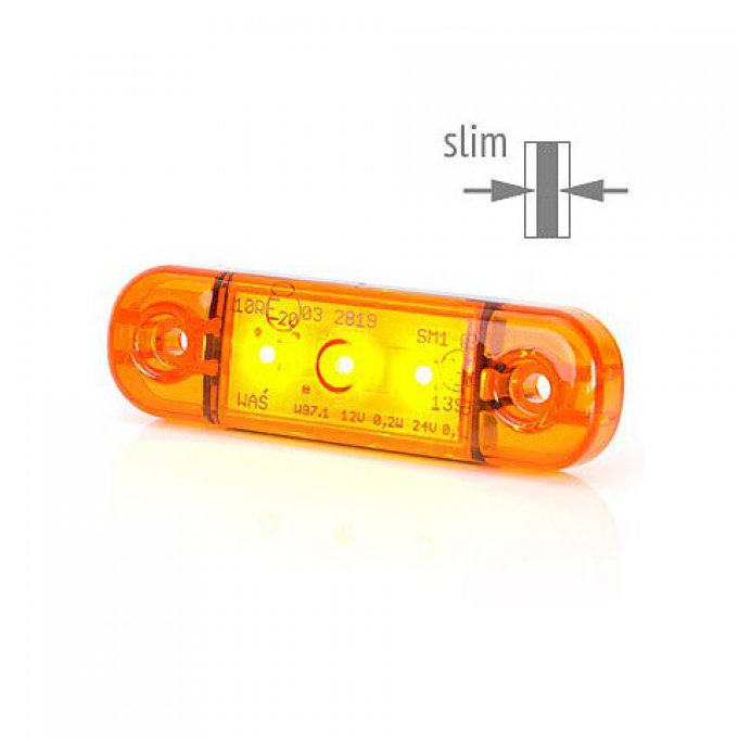 Feu de position latéral LED orange 3LED 708