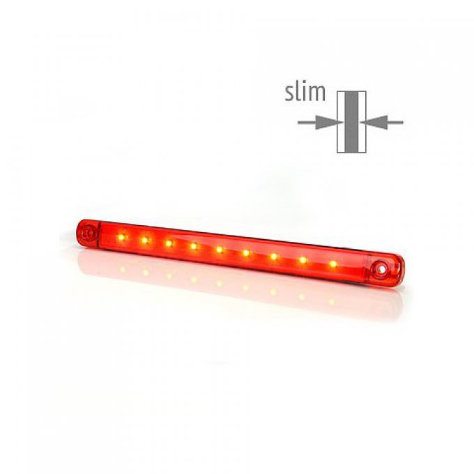 Feu de position latéral à LED rouge à 9 led 718