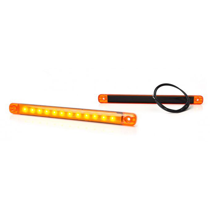 Feu de position latéral à LED orange à 12 led