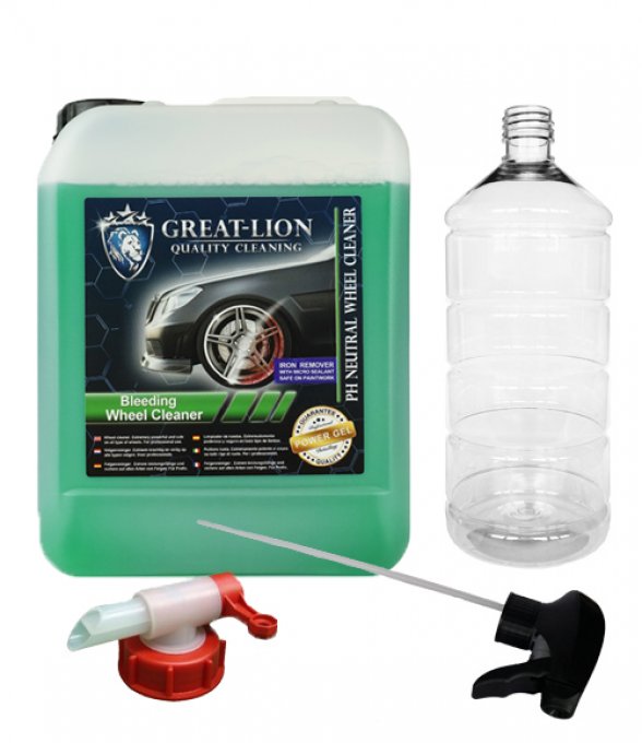 Pack Whell cleaner netoyant jante great lion