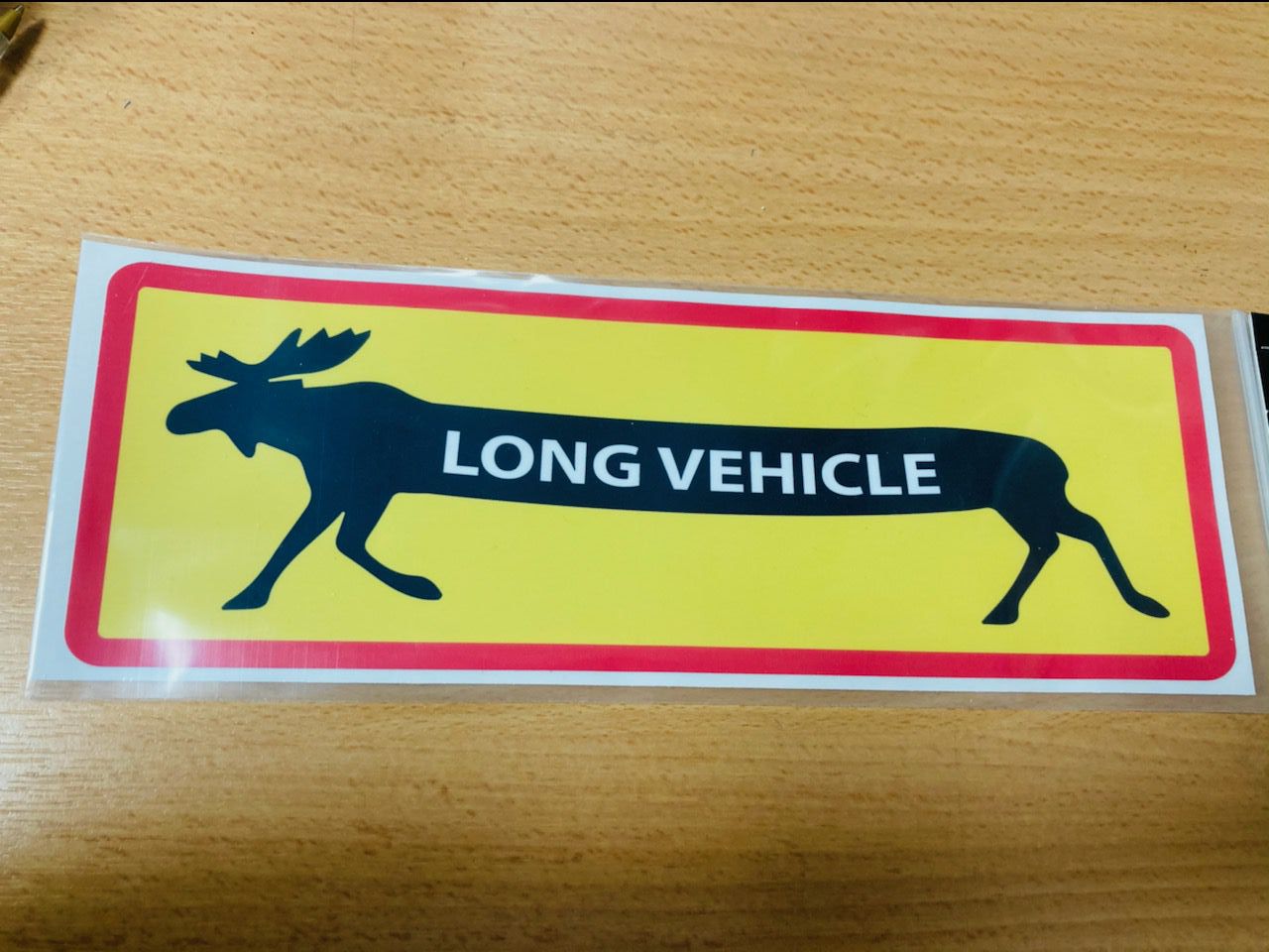 Stickers elan long vehicle