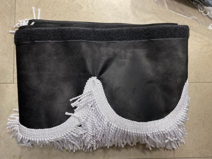 Frange gamme aux10 13 arches noir fil blanc