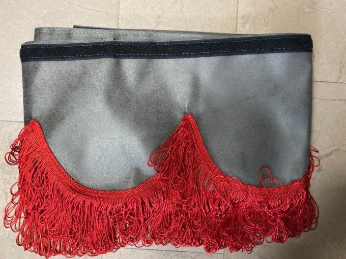 frange gamme aux10 13 arches gris fil rouge fin 